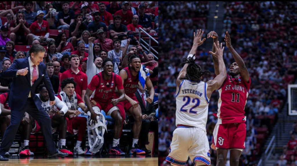 Kansas Jayhawks Suffers Last Second Loss as St John’s Pulls Off Dramatic Upset and Shocks March Madness 2026