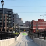 The new Grand Avenue pedestrian kansas city, MO