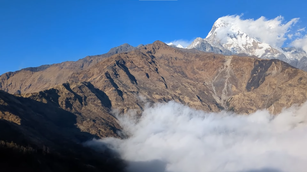 khopra danda trek views