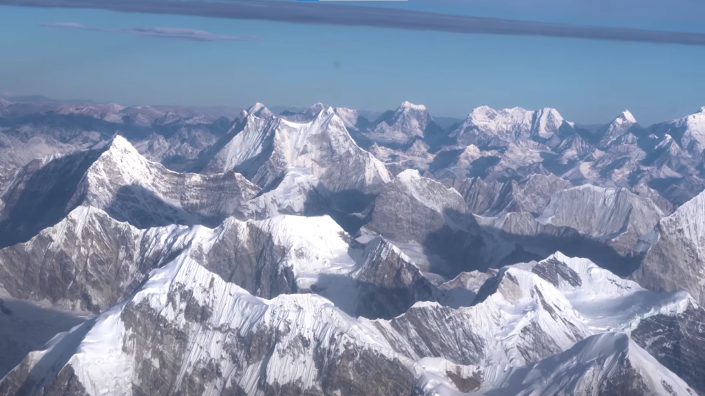 mountain flight nepal