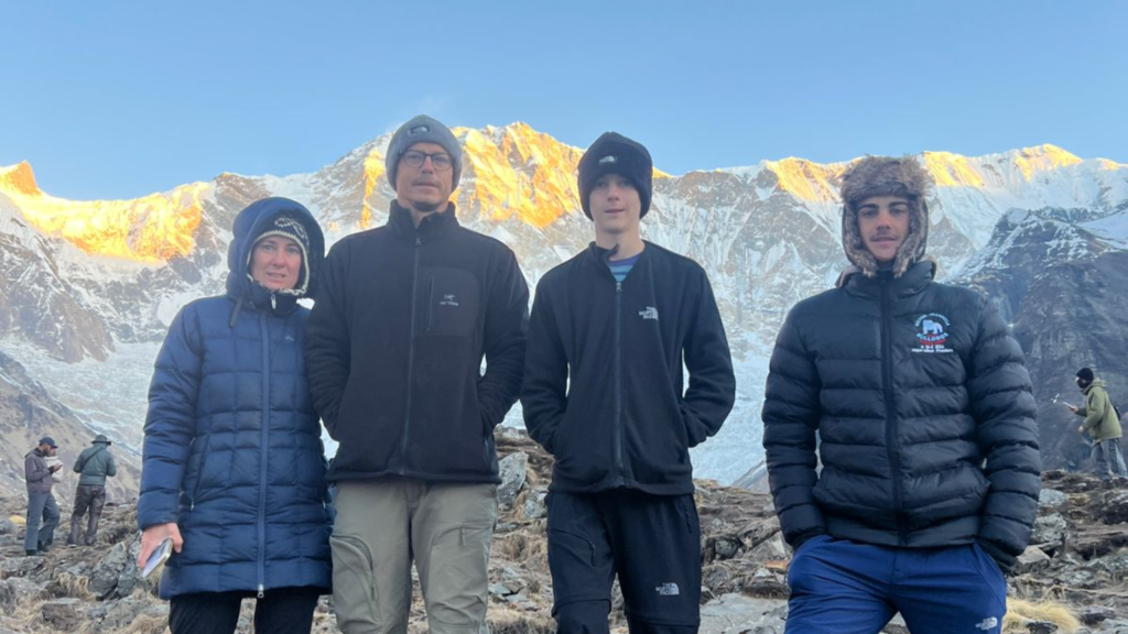annapurna base camp trek with family
