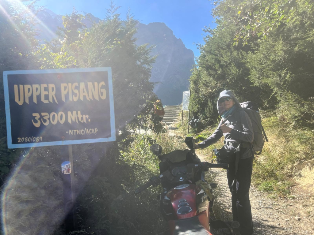 upper pisang nepal trek