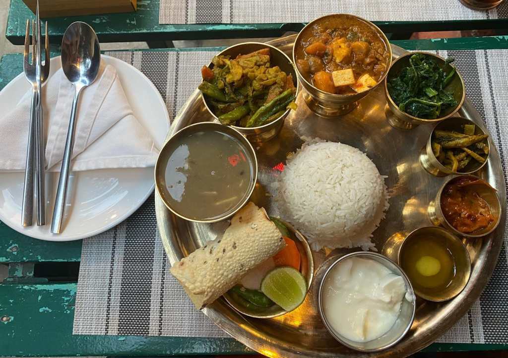 nepali dal bhat khana