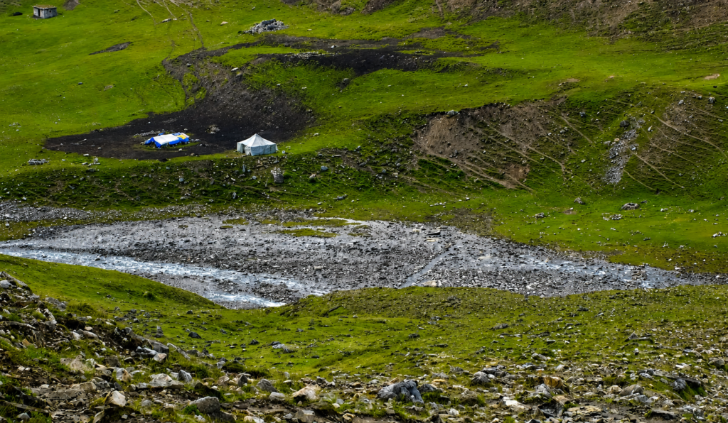 camp trekking in upper dolpa