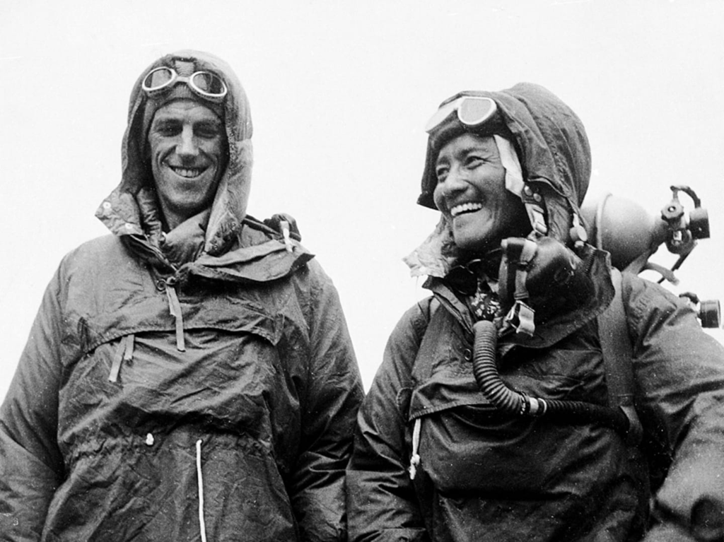 tenjing norgay sherpa and sir edmund hillary