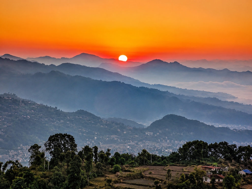 sarankot sunrise