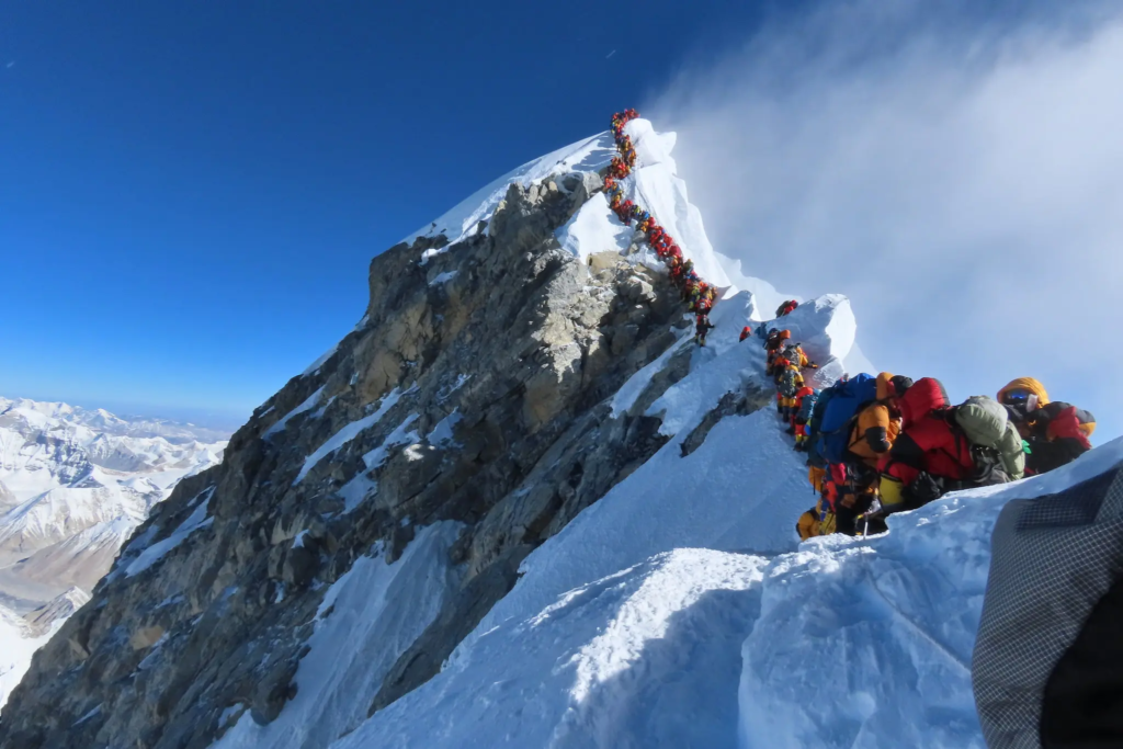 Everest Traffic Jam Photo by Nims Dai